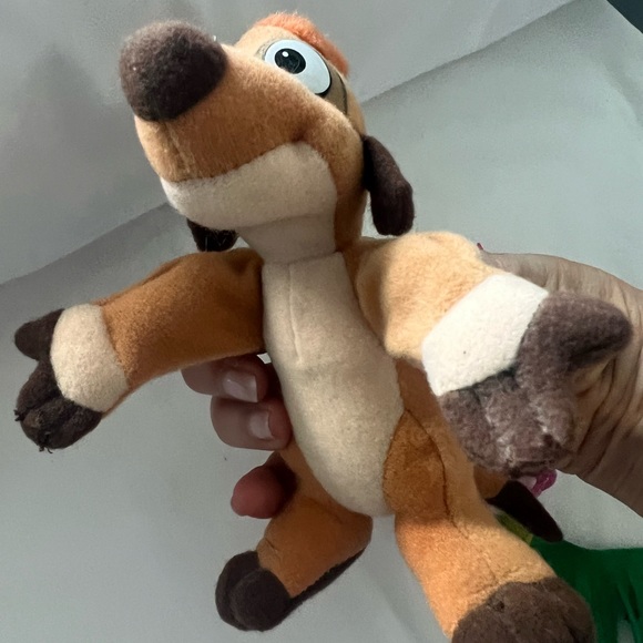 Disney The Lion King Jungle Puppets Hula Timon Plush Stuffed Finger Puppet 
1994 - Picture 9 of 10
